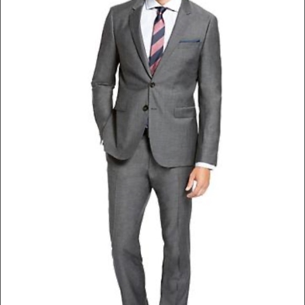 Hugo Boss Selection Silk Wool Suit | 38R